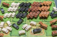 アグリコラ:牧場の動物たちの可愛らしい木製のコマ