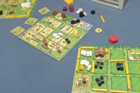 アグリコラ:牧場の動物たちのプレイ風景