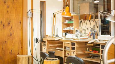 アトリエトントンの手作りスペース