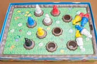 くるりんモグラの遊ぶ前の準備