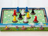 くるりんモグラを遊んでいる様子