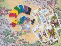 長靴コマと移動タイルと移動カード