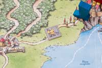 サイコロを振り、コマを動かず