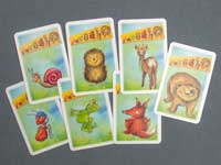 大きさ比べの可愛い動物のイラスト