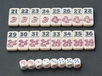 水に濡れても平気なイモムシタイル