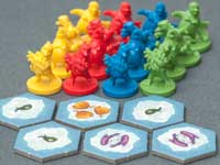 ペンギンコマと氷タイル