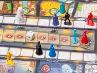 ヒューゴ　おばけと鬼ごっこのゲーム風景