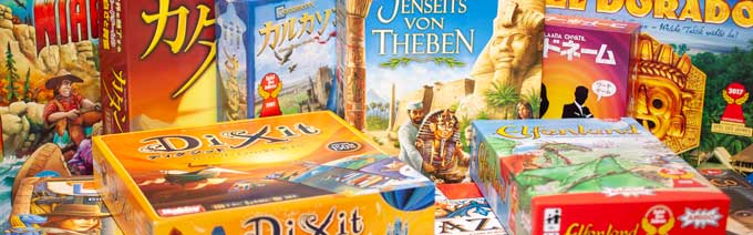 名作と人気のファミリーボードゲーム