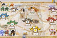 古地図風のおしゃれなボード