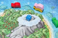 後ろから来たカメさんが前のカメさんの上に乗っかります！