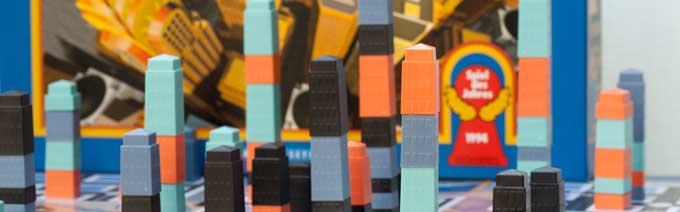 ビルを建てる名作ボードゲーム、マンハッタン