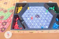 穴に入れなかったモグラ駒とボードを取り除く