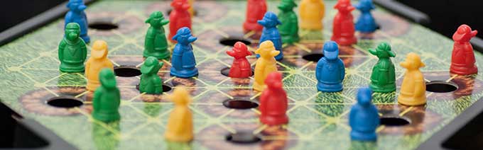 穴掘りモグラのボードゲームイメージ