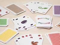 カードゲーム、マンマミーアのゲーム風景