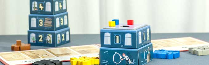 アロザ殺人事件、ボードゲームイメージ