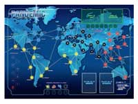 パンデミック:新たなる試練のプレイ風景