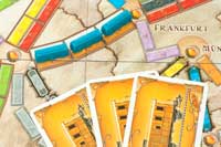 都市と都市を列車コマでつなぐ