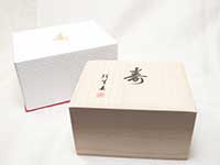 婚約指輪用桐箱1