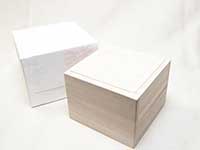 婚約・結婚指輪用桐箱、梅2