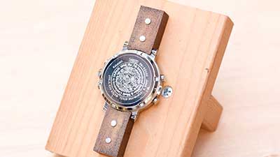 腕時計の裏蓋、スクリューバックを開ける