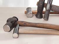 いろいろな金づち