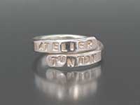 巻きつきメッセージ指輪