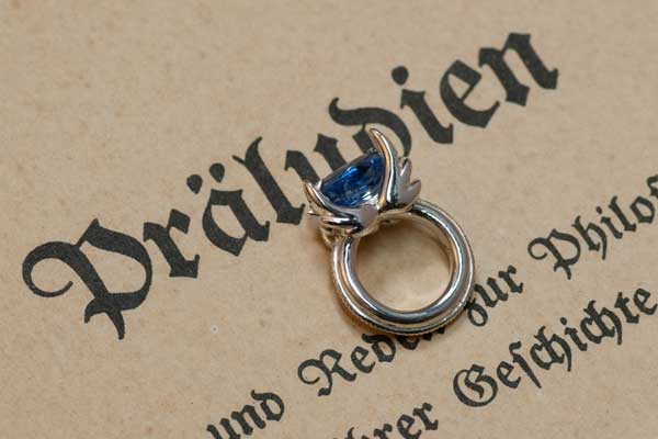 サファイアのベビーリング