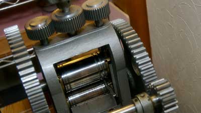 彫金教室　ふたりでコースの作業風景2