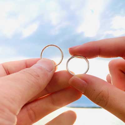 ふたりで作るシルバーペアリング