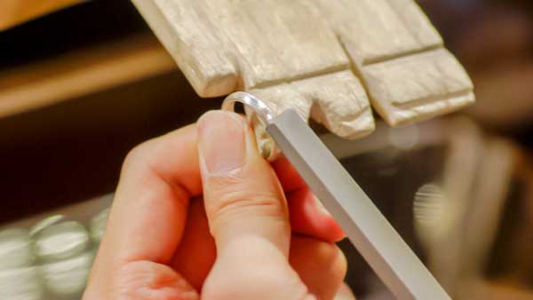 結婚指輪の修理と磨き