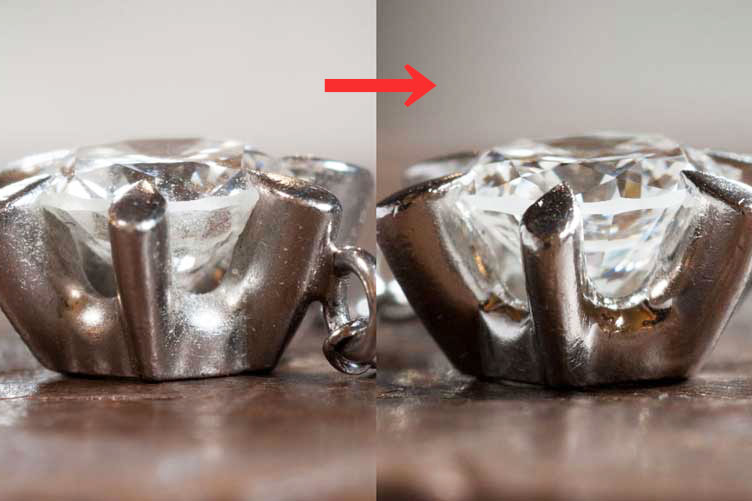 ダイヤモンドのクリーニング