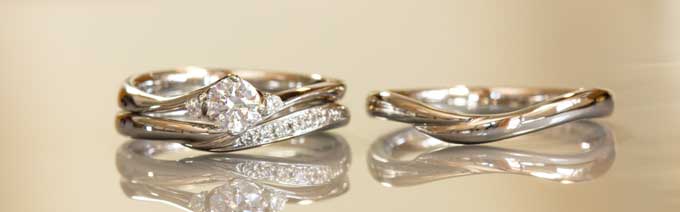 ブライダルリングを選ぶ