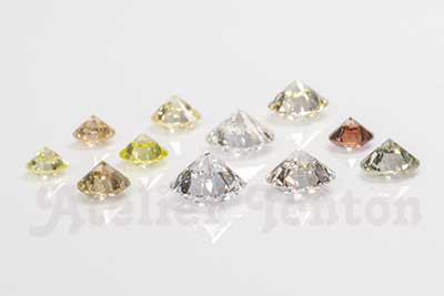 天然ダイヤモンドの色（カラー）について