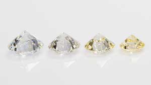 ダイヤモンドのカラーグレード