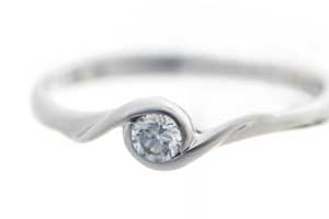 K18婚約指輪「カモミール」