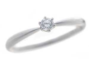 K18婚約指輪「すずらん」