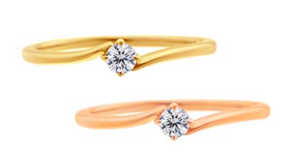 可憐なウェーブラインのエンゲージ