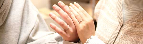 楽しい結婚指輪作り