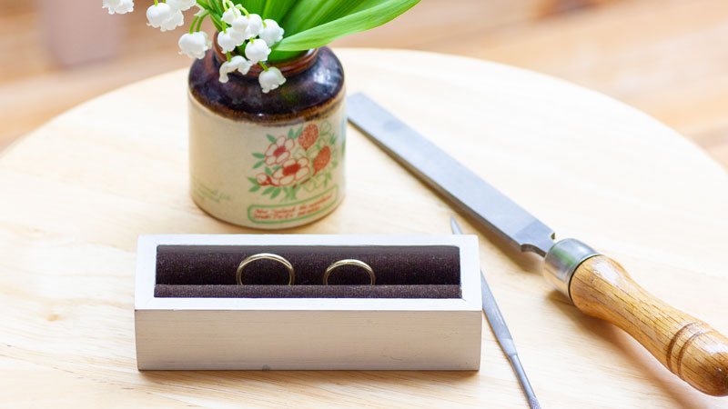 手作りマリッジリング