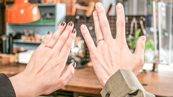 憧れの手作り結婚指輪