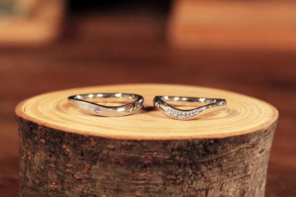 メタルコースのPtリング