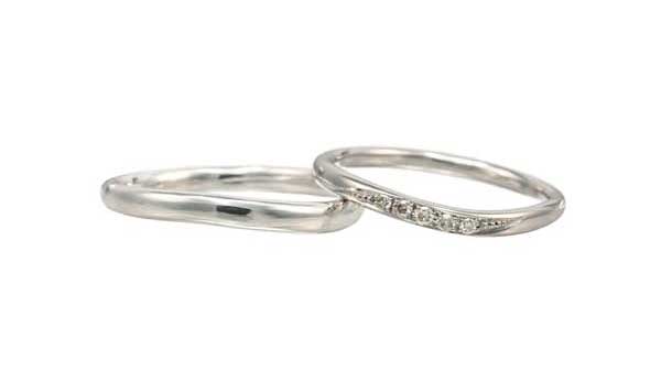 プラチナ結婚指輪アサリナ