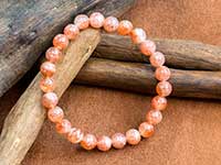 サンストーンのブレスレット