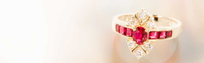ルビーの指輪